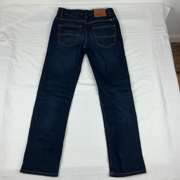 Lucky Brand Boys Classic Straight Dark Wash Denim Jeans Size 14 - Picture 4 of 10